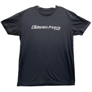 Diesel Parts T-Shirt Mens Large Black Workwear Outdoors Gorpcore Freedom Uniform